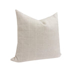 GRETA  ||  Cream Striped Pillow Cover, Designer Pillow, Neutral Pillow, Farmhouse Pillow, Cream Striped Pillow