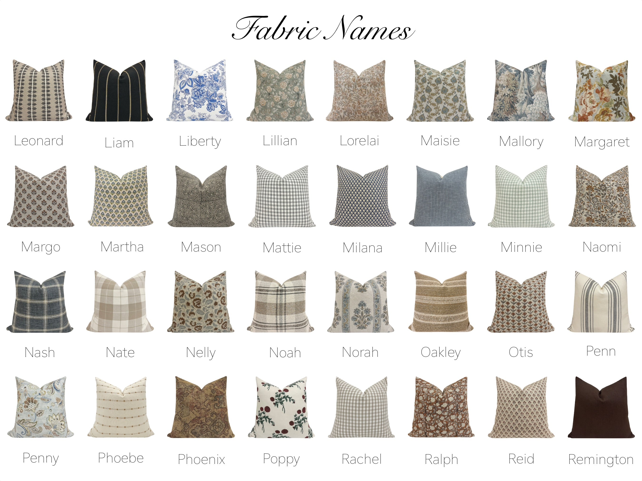 Fabric Swatches