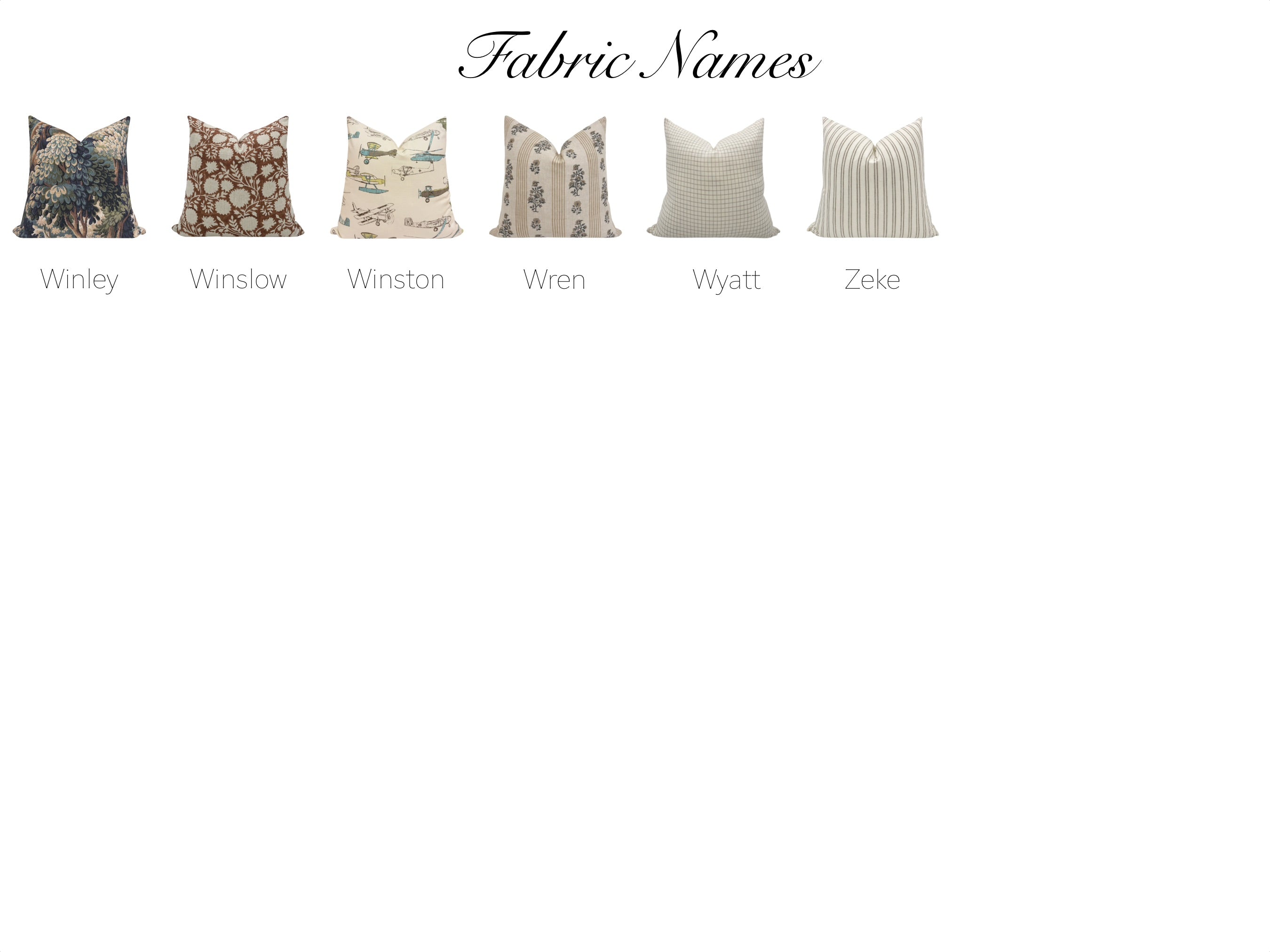 Fabric Swatches