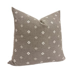 MONROE || Designer Pillow Cover, Brown Pillow, Small Brown Print Pillow, Sofa Pillow, Brown Print Pillow Cover