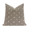 MONROE || Designer Pillow Cover, Brown Pillow, Small Brown Print Pillow, Sofa Pillow, Brown Print Pillow Cover