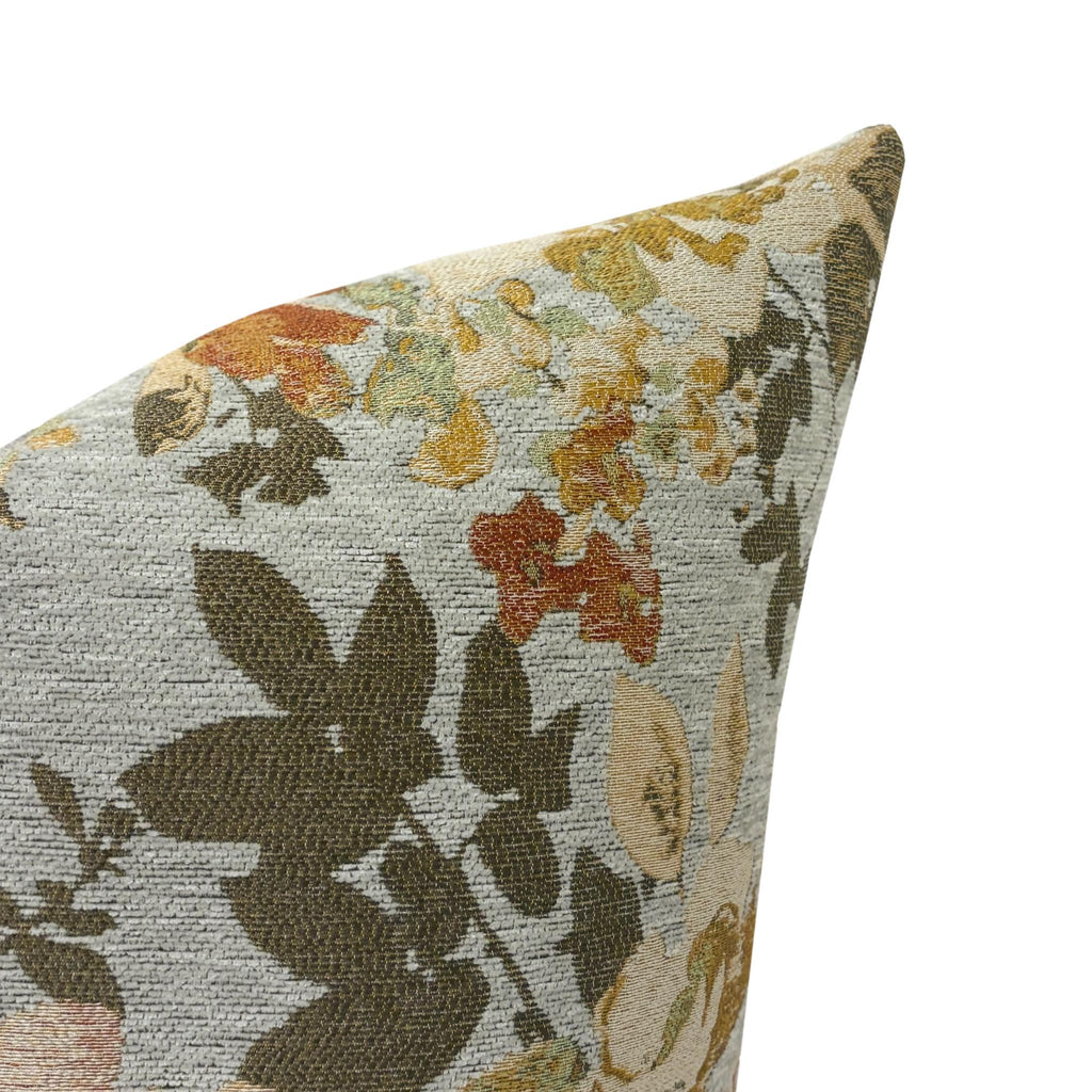 MARGARET  || Designer Cotton Blend Pillow Cover, Vintage Floral Pillow Cover, English Country Floral Pillow Cover, French Country